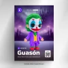 Baby Joker, DC Universe Papercraft Low Poly 3d DIY Kenart10