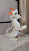 Oriental Dragon Papercraft Template - Low Poly, Pepakura PDF, DIY Handmade, Home Decoration, Creative Gifts