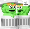 Oscar the Grouch Low Poly Papercraft Template Pepakura PDF DIY Handmade