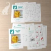 Owl Penholder Table Decor Low poly Papercraft, DIY, PDF