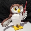 Owl Teacher Papercraft Template - Low Poly, Pepakura PDF, DIY Handmade, Home Decoration, Creative Gifts Owl Teacher Papercraft Template - Low Poly, Pepakura PDF, DIY Handmade, Home Decoration, Creative Gifts