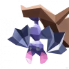 Chauvesou (Bat) Papercraft, Lowpoly Papercraft, Fovea - Papercraft - Nonitt