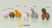 Cucul Raton (Raccoon Bottom) Papercraft, Lowpoly Papercraft, Fovea - Papercraft - Nonitt