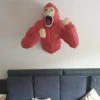 Gorilla Wall Papercraft, Lowpoly Papercraft, Fovea - Papercraft - Nonitt