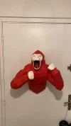 Gorilla Wall Papercraft, Lowpoly Papercraft, Fovea - Papercraft - Nonitt