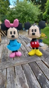 Minnie Mouse Papercraft, Lowpoly Papercraft, Fovea - Papercraft - Nonitt