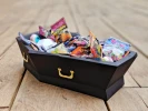 Cercueillette (Coffin) Papercraft, Lowpoly Papercraft, Fovea - Papercraft - Nonitt