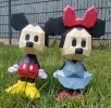 Minnie Mouse Papercraft, Lowpoly Papercraft, Fovea - Papercraft - Nonitt