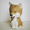 Wobble Shiba Papercraft, Lowpoly Papercraft, Fovea - Papercraft - Nonitt