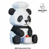 Panda Pastry Chef Low Poly Papercraft Template Pepakura PDF DIY Handmade