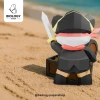 Pirate Panda Low Poly Papercraft Template Pepakura PDF DIY Handmade