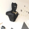 Black Panther Papercraft Hero, Paper Sculpture, Low Poly PDF Template, DIY Decor & Gift