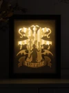 Beetlejuice DIY Layered 3D Lightbox Papercut Template | Digital Lightbox Art for Home Decor, Shadow Box SVG PDF