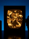 Donkey Kong DIY Layered 3D Lightbox Papercut Template | Digital Lightbox Art for Home Decor, Shadow Box SVG PDF
