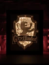 Harry Potter - Griffindor DIY Layered 3D Lightbox Papercut Template | Digital Lightbox Art for Home Decor, Shadow Box SVG PDF