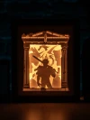 Hades DIY Layered 3D Lightbox Papercut Template | Digital Lightbox Art for Home Decor, Shadow Box SVG PDF