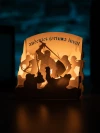 Kingdom Come Deliverance II DIY Layered 3D Lantern Papercut Template | Digital Lightbox Art for Home Decor, Shadow Box SVG PDF