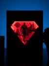DC Comics Superman Dead DIY Layered 3D Lightbox Papercut Template | Digital Lightbox Art for Home Decor, Shadow Box SVG PDF
