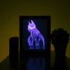 DC Comics Batman Dead DIY Layered 3D Lightbox Papercut Template | Digital Lightbox Art for Home Decor, Shadow Box SVG PDF