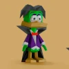 Count Duckula 3D Digital Template PDF | DIY Papercraft | El Conde Patula | Instant Download |