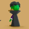 Count Duckula 3D Digital Template PDF | DIY Papercraft | El Conde Patula | Instant Download |
