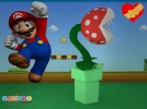 Mario's Carnivorous Plant Low Poly Papercraft