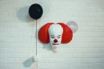 Pennywise 1990 PDF Template, Low Poly, Paper Sculpture, DIY, Pepakura Pattern, Handmade, Papercraft, Lowpoly, Lowpoly Papercraft