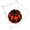 Pumpkin Papercraft Template - Low Poly, Pepakura PDF, DIY Handmade, Home Decoration, Creative Gifts Pumpkin Papercraft Template - Low Poly, Pepakura PDF, DIY Handmade, Home Decoration, Creative Gifts