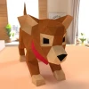 3D Low Poly Puppy Chihuahua DIY | Printable Papercraft | Unique Geometric Decoration | Original Gift | Relaxing Craft | PDF model