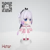 [Miss Kobayashi's Dragon Maid!] Kanna Kamui Chibi Papercraft