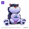 The Mischievous Cat Lucifer, Cinderella, Walt Disney Papercraft Low Poly 3d DIY Kenart10