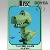 Rex Baby Toy Story Low Poly Papercraft Templates Gift DIY Decoration BOYKA