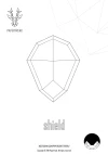 Papercraft 3D Shield Low Poly Paper Diy Template Polygonal Protective Shield Model Craft Pattern Decorative Prop