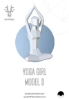 Papercraft 3D Yoga Girl Model D Low Poly Paper Diy Template Polygonal Figure