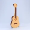 Low Poly Acoustic Guitar Papercraft Template | DIY 3D Musical Instrument Sculpture | Musician Gift & Studio Decor