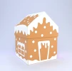 Gingerbread House Box Papercraft Template | DIY 3D Low Poly Candy House Storage | Festive Christmas Decor