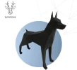 Papercraft 3d SMALL DOBERMAN sculpture pepakura
