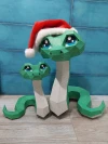 Snake Papercraft Template - Low Poly, Pepakura PDF, DIY Handmade, Home Decoration, Creative Gifts