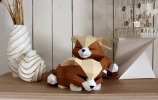 Sleeping Foxes Low Poly Papercraft, Paper Sculpture, Low Poly PDF Template, DIY Decor & Gift