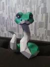 Snake Girl Papercraft Template - Low Poly, Pepakura PDF, DIY Handmade, Home Decoration, Creative Gifts