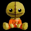 Sam Trick 'r Treat Papercraft PDF Template - Low Poly 3D Horror Model - Halloween Film Decor - Instant Digital Download