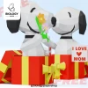 Snoopy I love Mom Low Poly Papercraft Template Pepakura PDF DIY Handmade