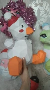 Snowman Papercraft Template - Low Poly, Pepakura PDF, DIY Handmade, Home Decoration, Creative Gifts