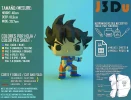 Son Goku Funko - Dragon Ball Papercraft PDF Template For office, Room, Decor, DIY gift for friends, family, Low poly Paper, Paper Craft 3D kit by J3Du