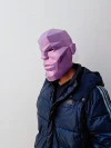 THANOS Mask DIY, Lowpoly Papercraft, Marvel