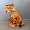 Tiger Papercraft Template - Low Poly, Pepakura PDF, DIY Handmade, Home Decoration, Creative Gifts