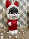 Hare in overalls Papercraft Template - Low Poly, Pepakura PDF, DIY Handmade, Home Decoration, Creative Gifts