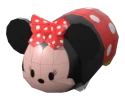 Tsum Tsum Minnie Mouse Papercraft, Lowpoly, Low poly Papercraft