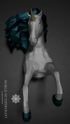 2 in 1 Horse & Unicorn Low Poly Wall Papercraft, Paper Sculpture, Low Poly PDF Template, DIY Decor & Gift 2 in 1 Horse & Unicorn Low Poly Wall Papercraft, Paper Sculpture, Low Poly PDF Template, DIY Decor & Gift