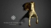 2 in 1 Horse & Unicorn Low Poly Wall Papercraft, Paper Sculpture, Low Poly PDF Template, DIY Decor & Gift